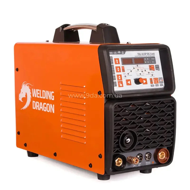 Апарат аргонодугового зварювання TIG-315P DC Cold - 380V, Welding Dragon - 3